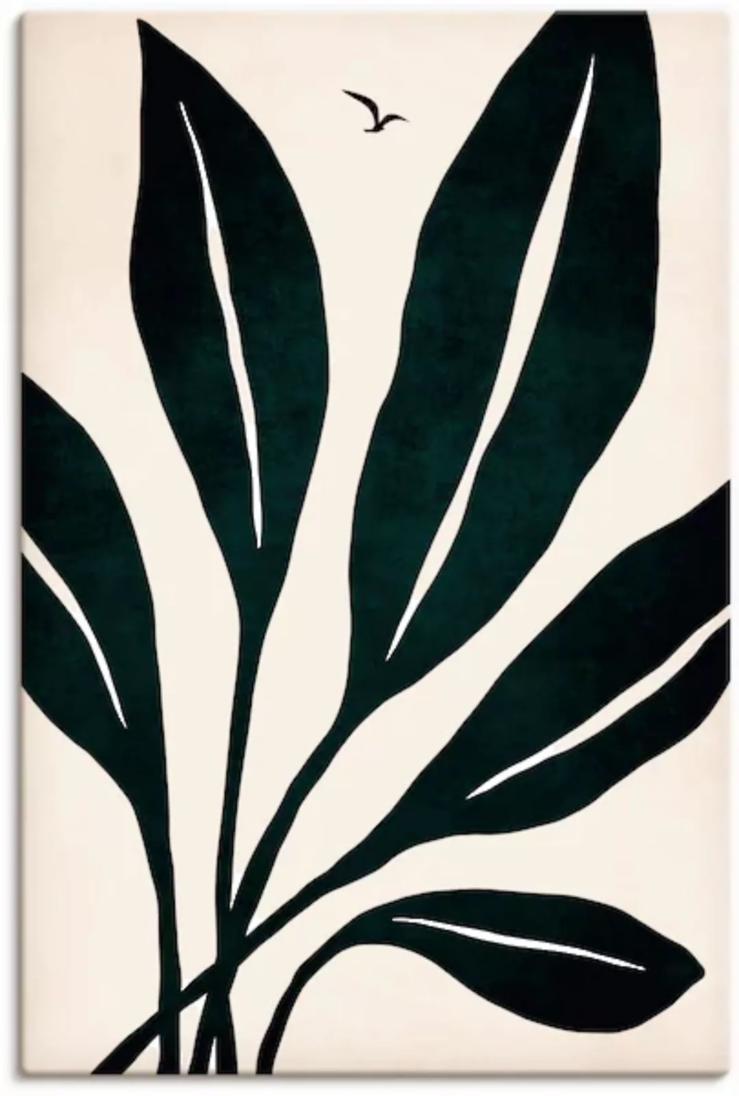 Artland Leinwandbild »Ophelia«, Blätterbilder, (1 St.), auf Keilrahmen gesp günstig online kaufen
