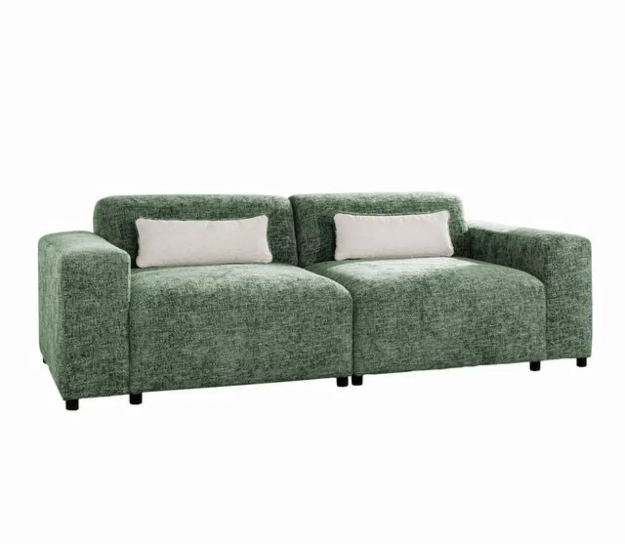 Furnix Sofa ROLIA 2-Sitzer Polstercouch für zwei Personen mit Zierkissen, m günstig online kaufen