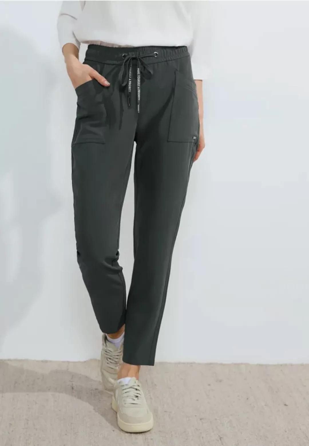 Cecil Jogger Pants Style Tracey Travel mit aufgesetzten Eingrifftaschen günstig online kaufen