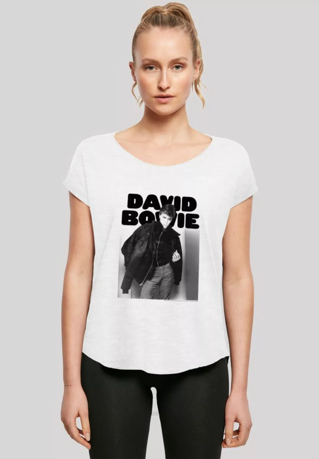 F4NT4STIC T-Shirt "David Bowie Jacket Photograph", Print günstig online kaufen