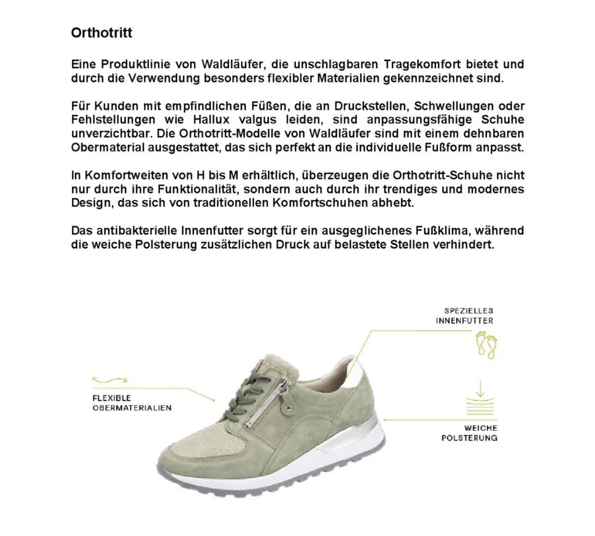 Waldläufer Sneaker "HIROKO-Soft", Freizeitschuh, Halbschuh, Schnürschuh in günstig online kaufen
