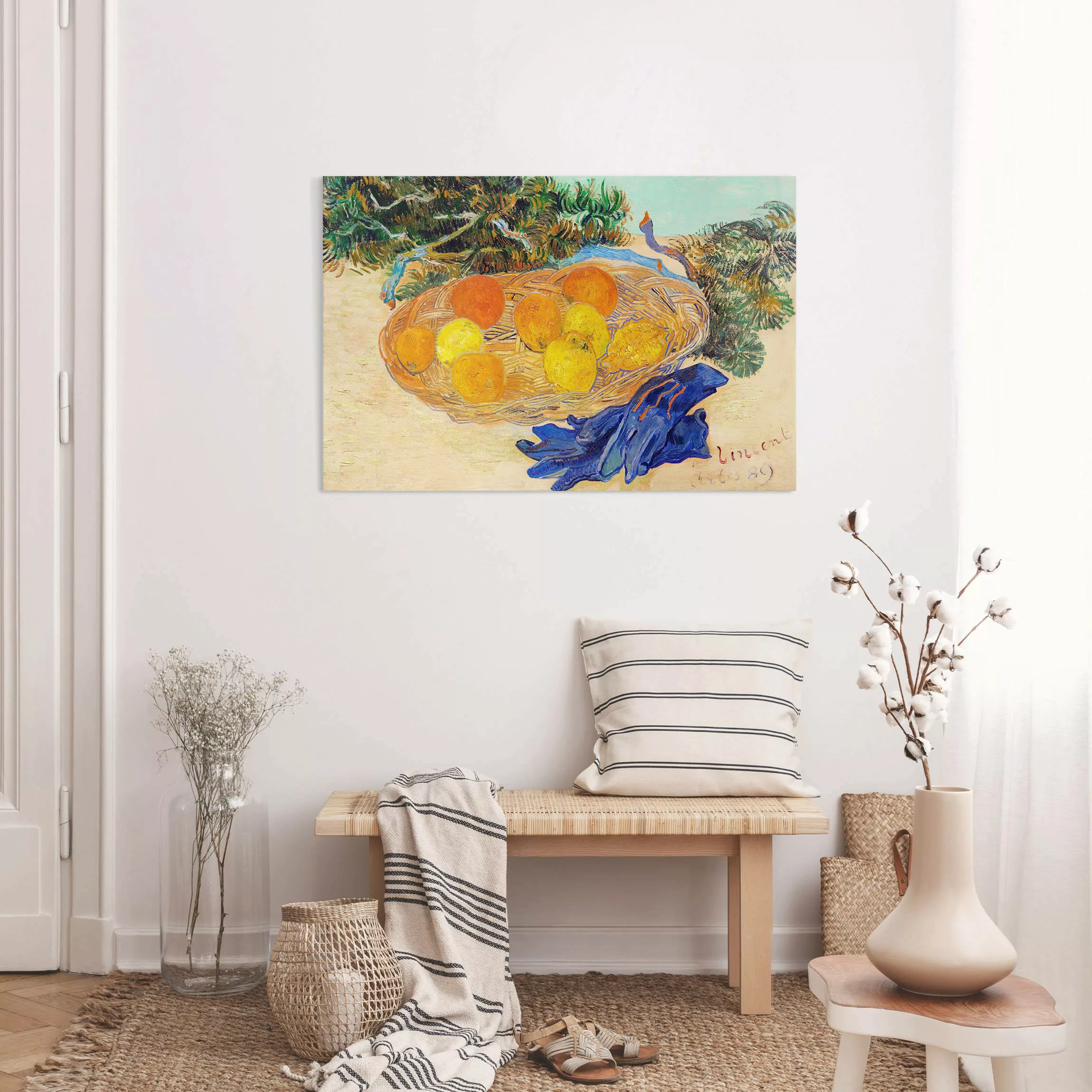 Leinwandbild Van Gogh - Stillleben mit Orangen günstig online kaufen