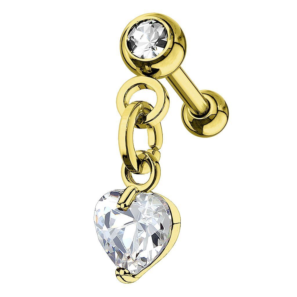Taffstyle Piercing-Set Tragus Cartilage Piercing Kette günstig online kaufen