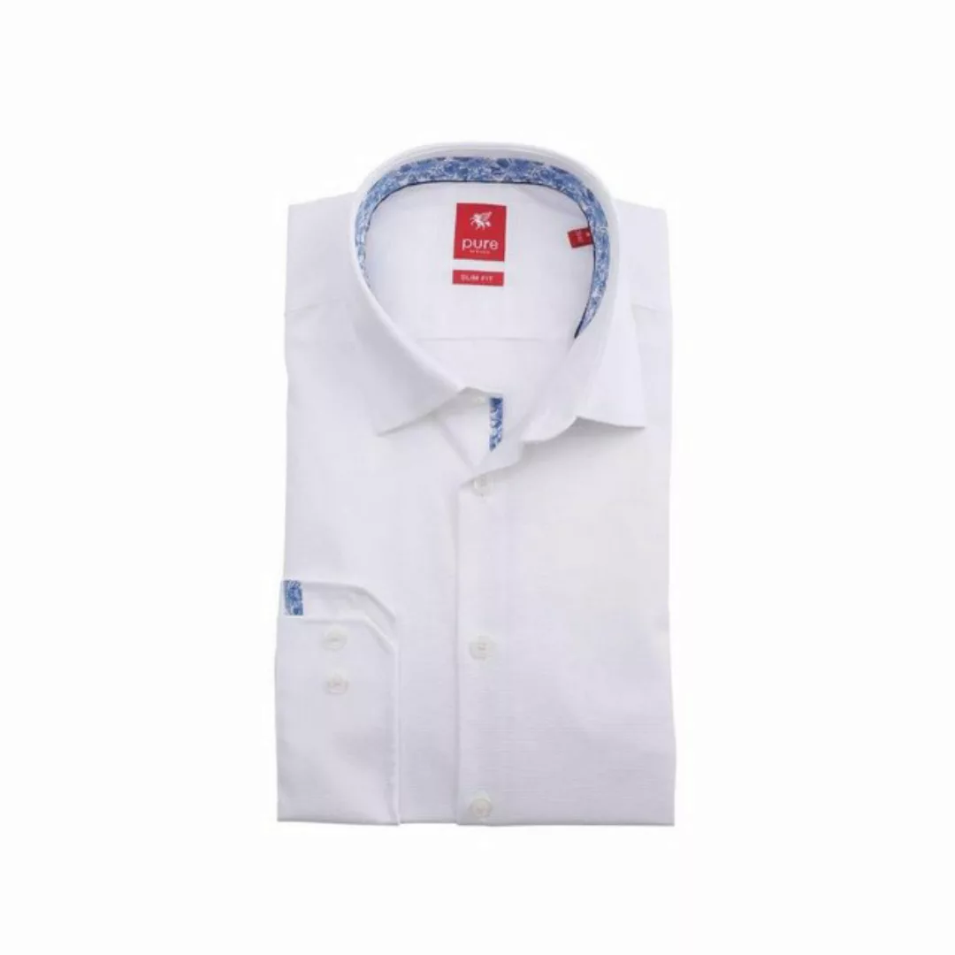 Hatico Langarmhemd weiÃŸ regular fit (1-tlg) günstig online kaufen