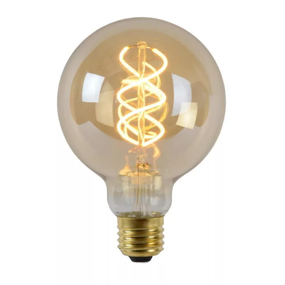 LED Leuchtmittel E27 Globe - G95 in Amber 5W 380lm 1er-Pack günstig online kaufen