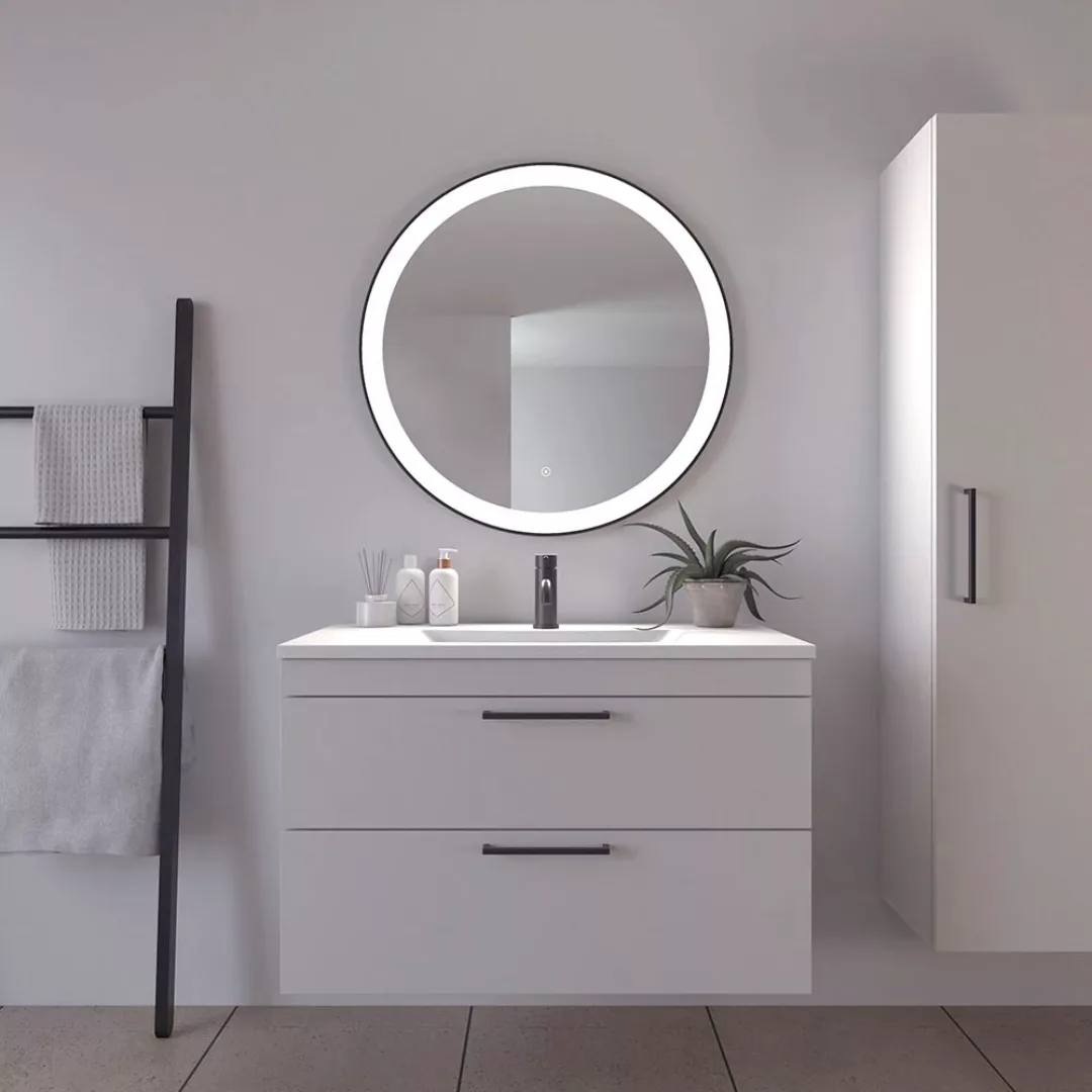 nicht definiert Badspiegel »Libra«, (1 St.), IP44, warmweiß günstig online kaufen