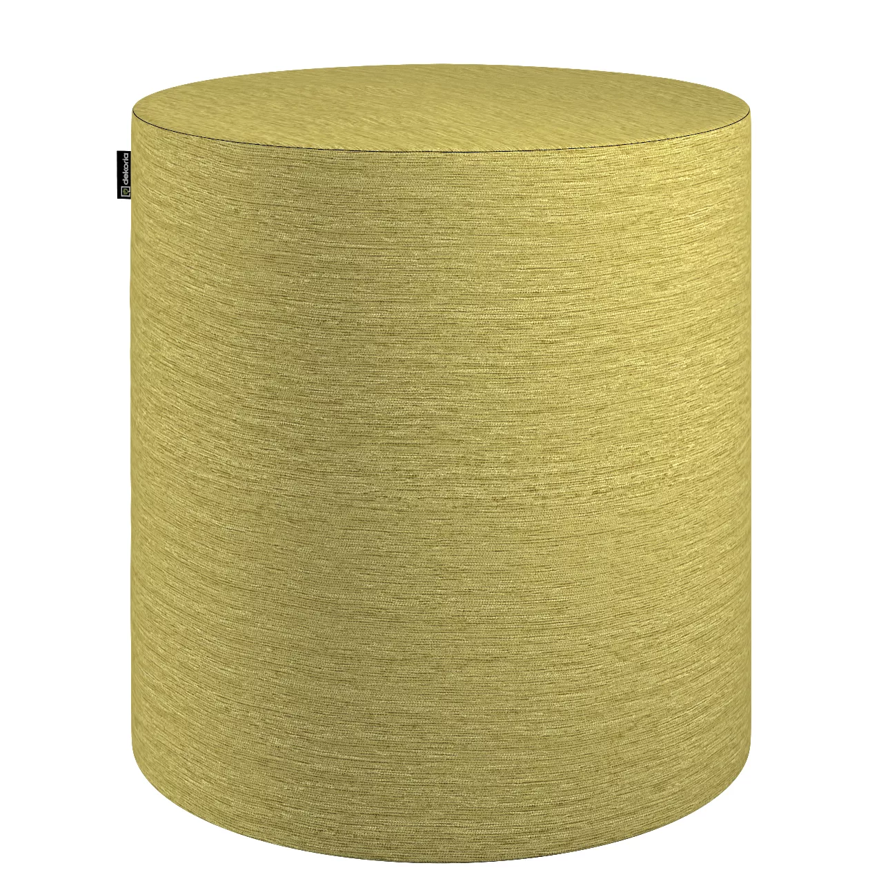 Pouf Barrel, grün, ø40 cm x 40 cm, Chenille (162-25) günstig online kaufen