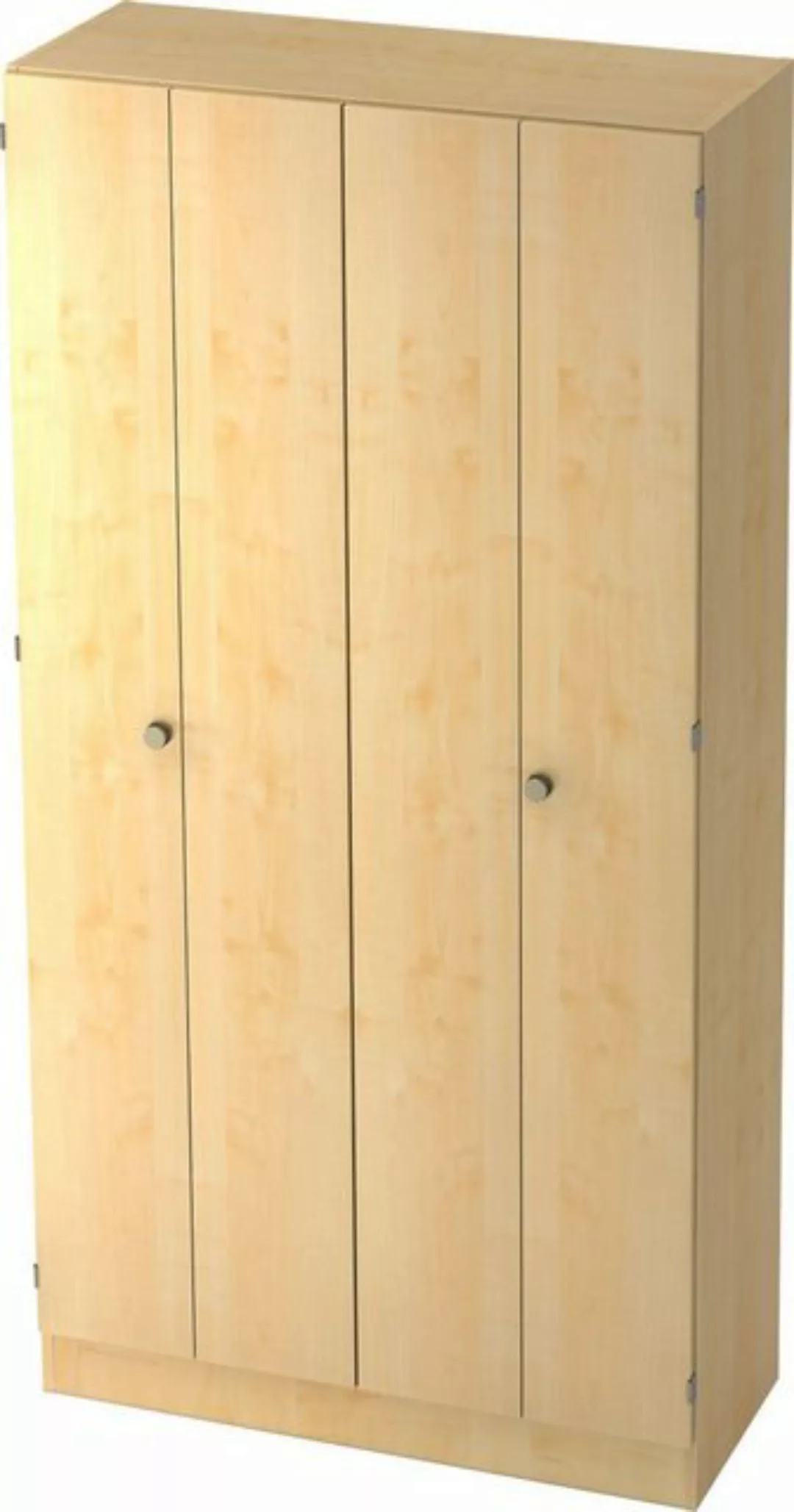 HAMMERBACHER Aktenschrank Falttürenschrank Solid 5OH BxTxH 100x42x200,4cm G günstig online kaufen