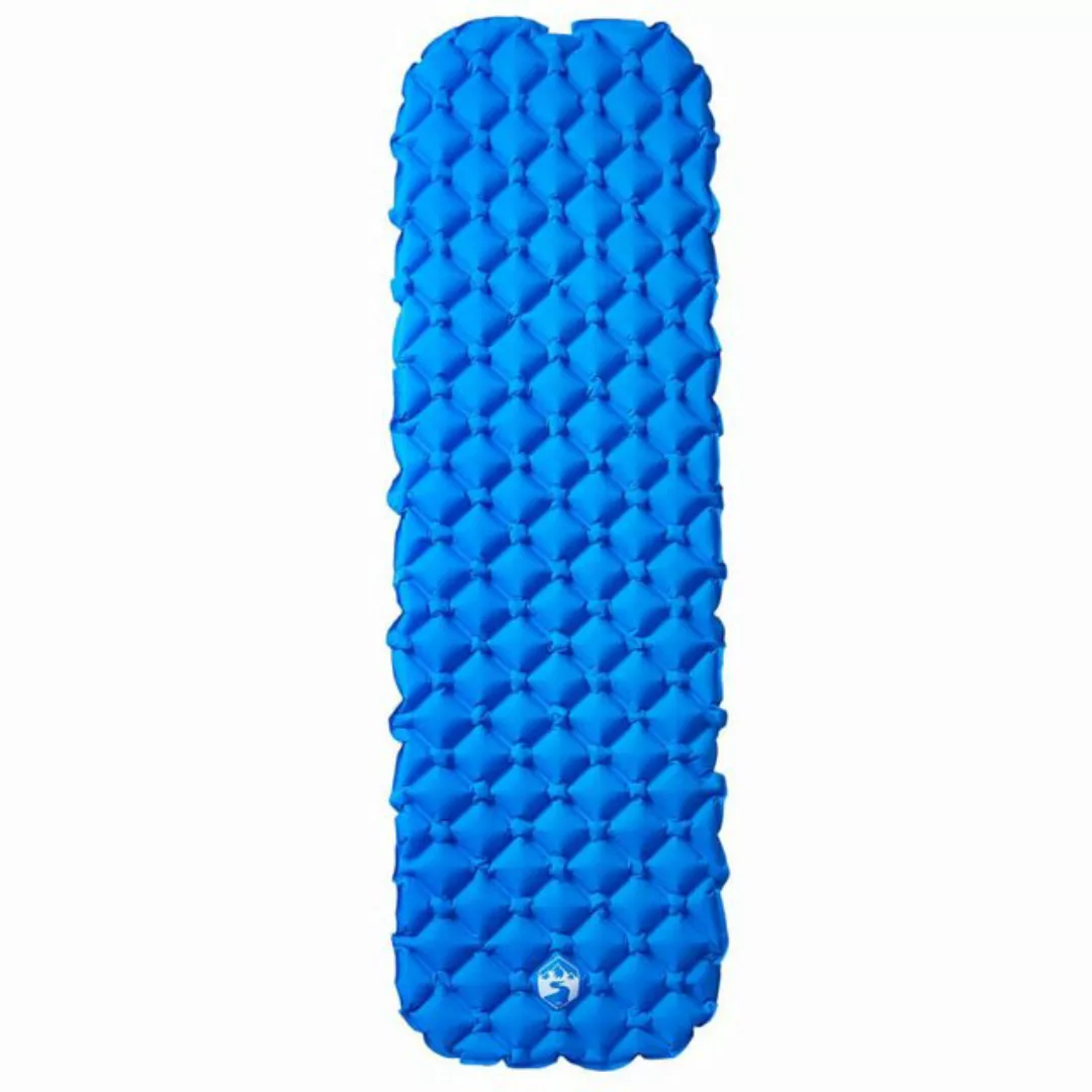 vidaXL Luftbett Isomatte Aufblasbar Blau 190x58x6 cm günstig online kaufen