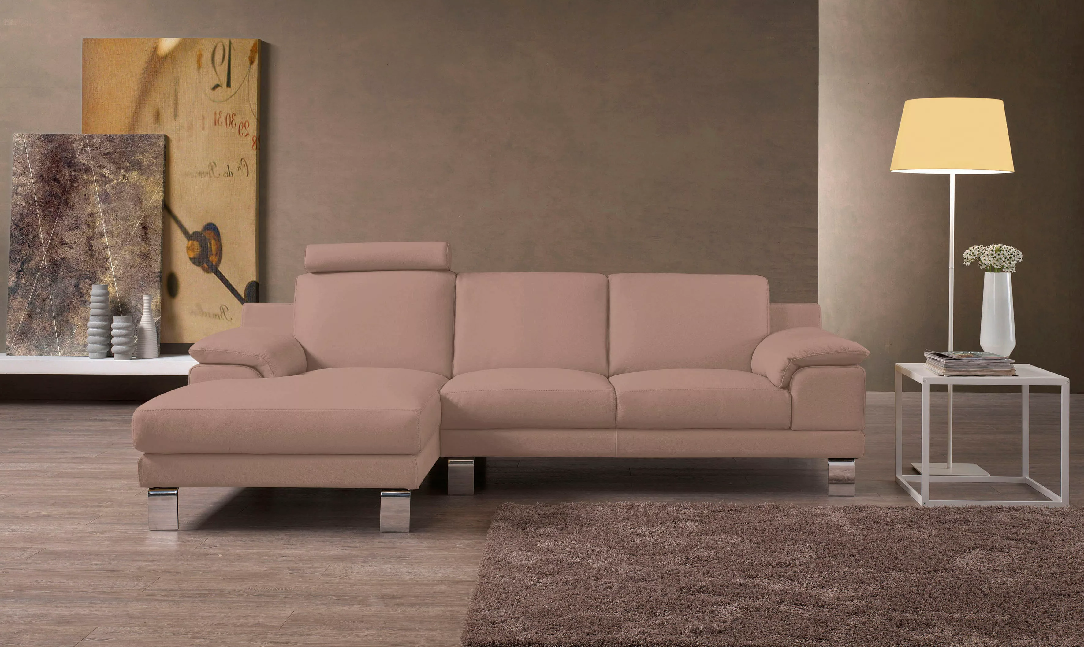 Egoitaliano Ecksofa »Shakira, Design und super Sitzkomfort auf hohem Niveau günstig online kaufen