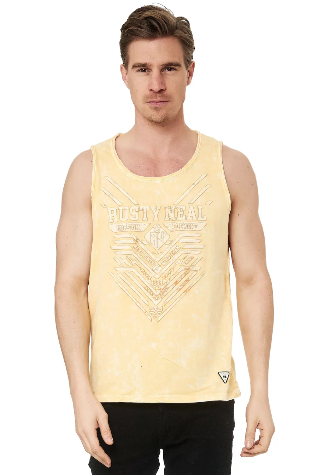 Rusty Neal Tanktop, mit modernem Print günstig online kaufen