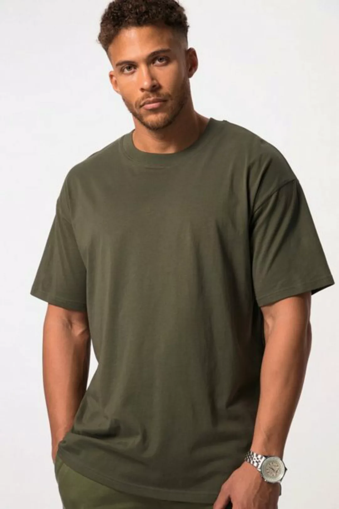 STHUGE T-Shirt STHUGE T-Shirt Halbarm oversized bis 8 XL günstig online kaufen