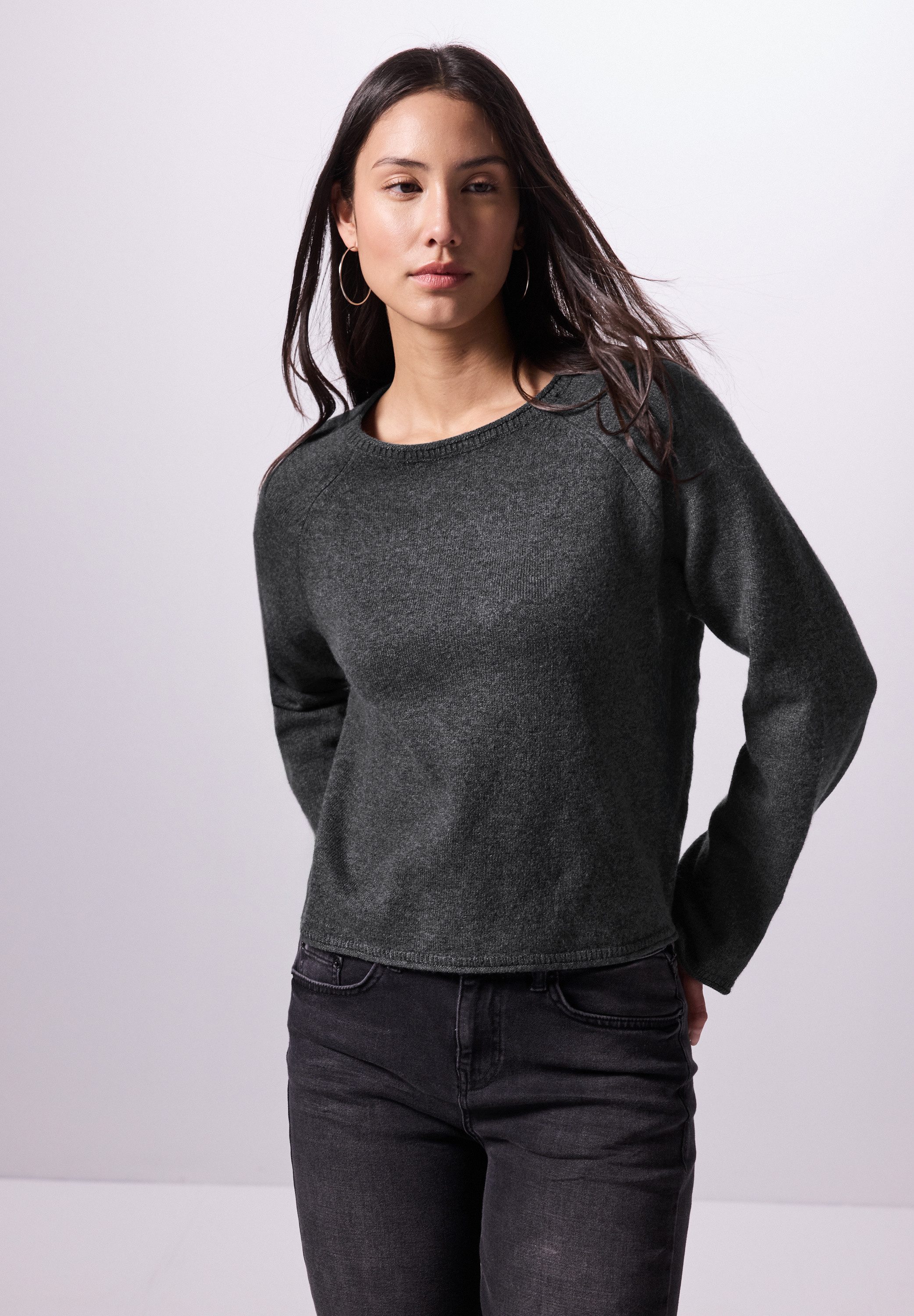 STREET ONE STUDIO Strickpullover aus softem günstig online kaufen