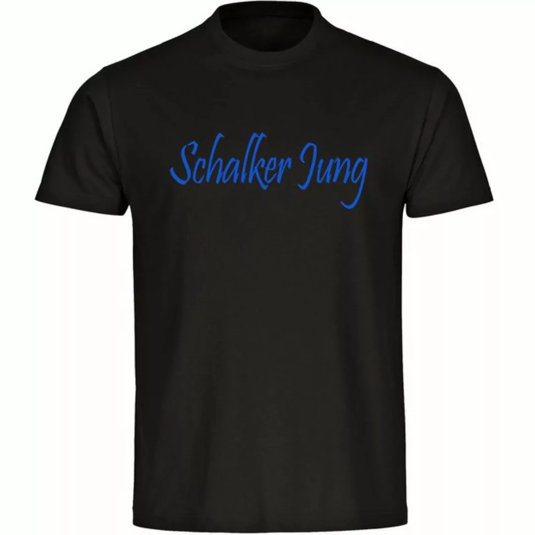 multifanshop T-Shirt Herren Schalke - Schalker Jung - Männer günstig online kaufen