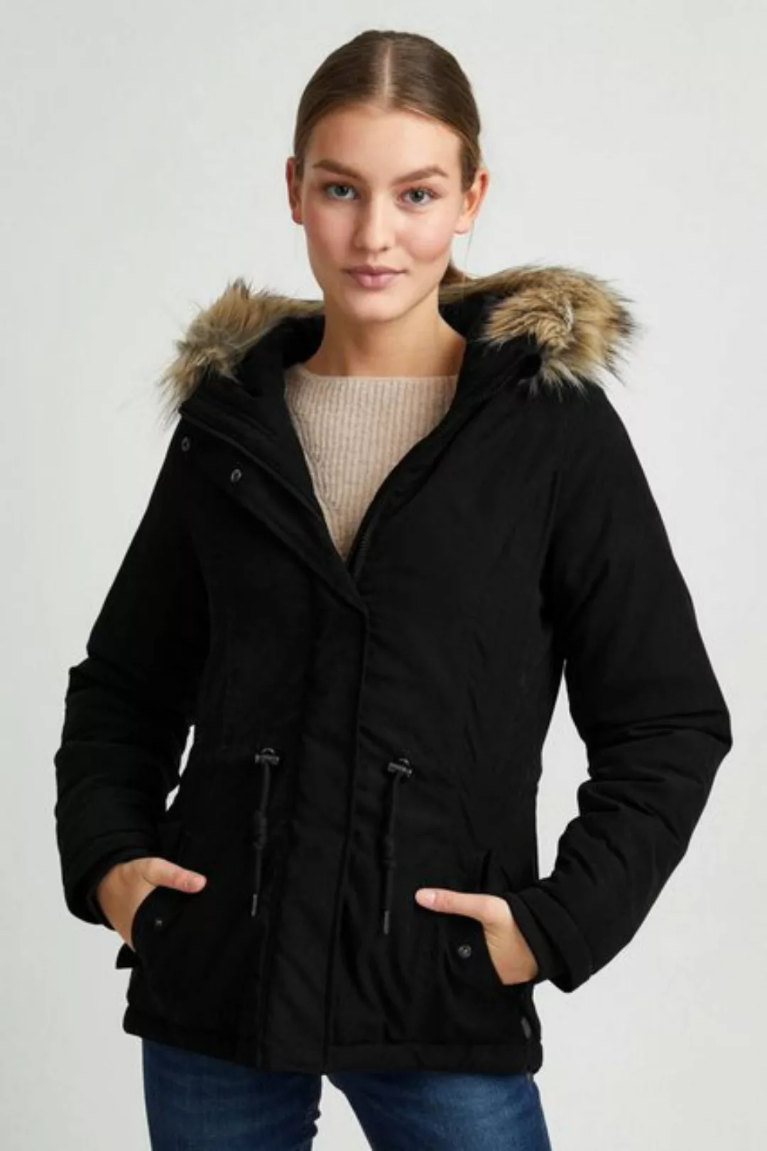 OXMO Winterjacke OXLona Kurze Winterjacke mit Kapuze günstig online kaufen