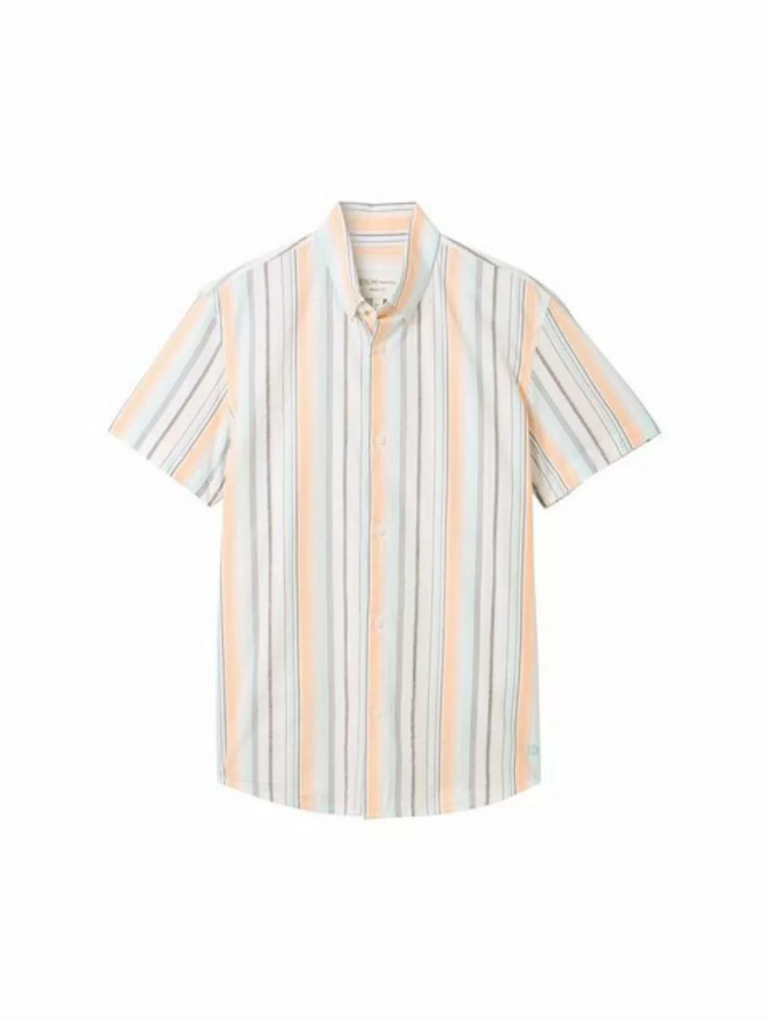 TOM TAILOR Denim T-Shirt striped dobby shirt günstig online kaufen