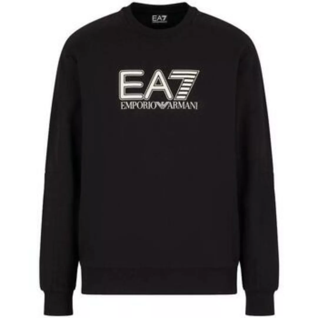 Ea7 Emporio Armani  Sweatshirt Visibility Cotton Sweatshirt Black günstig online kaufen