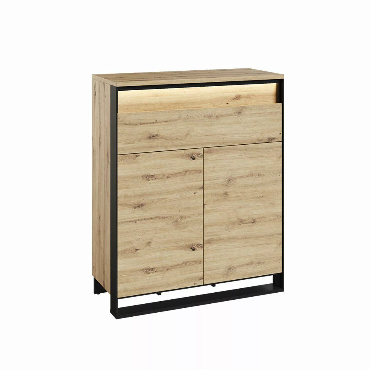 Compleo Garderoben-Set (Kommode und Spiegel), Modern günstig online kaufen