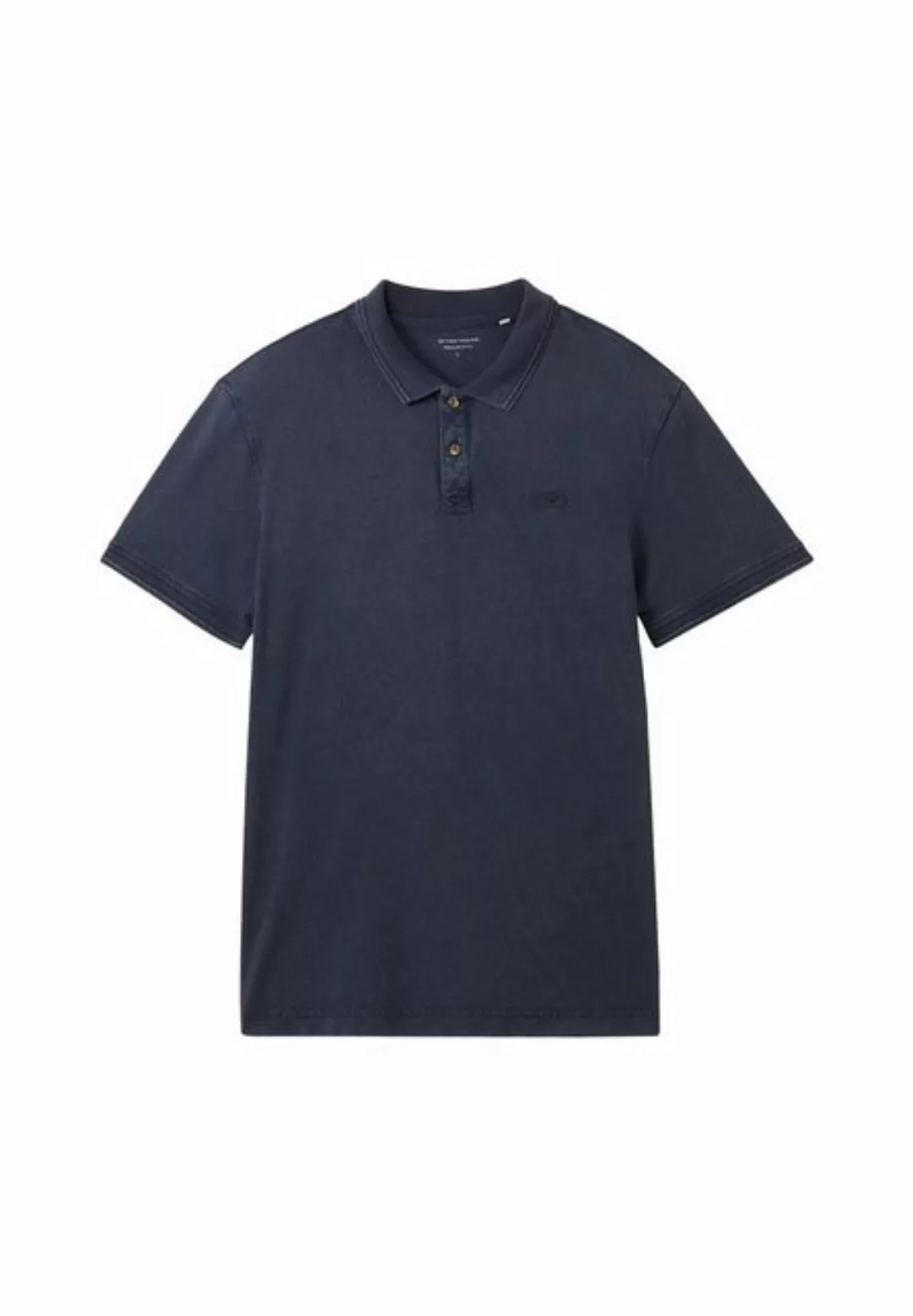 TOM TAILOR Poloshirt Poloshirt Kurzarmshirt mit Polokragen (1-tlg) günstig online kaufen