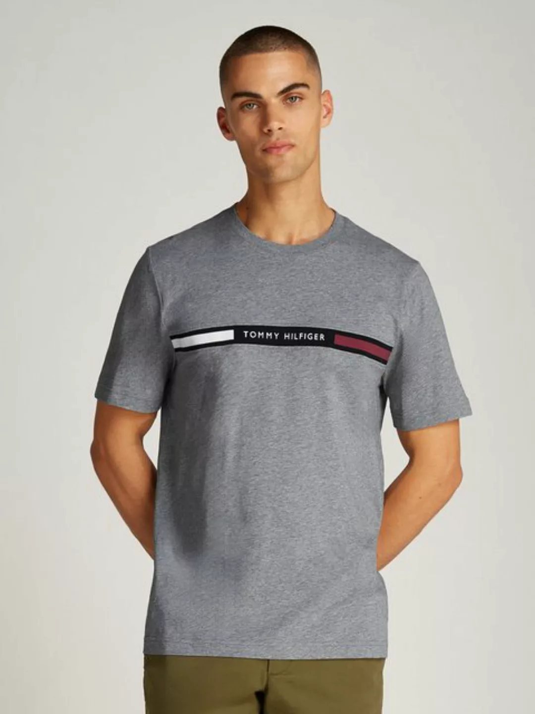 Tommy Hilfiger T-Shirt HILFIGER CHEST INSERT TEE günstig online kaufen