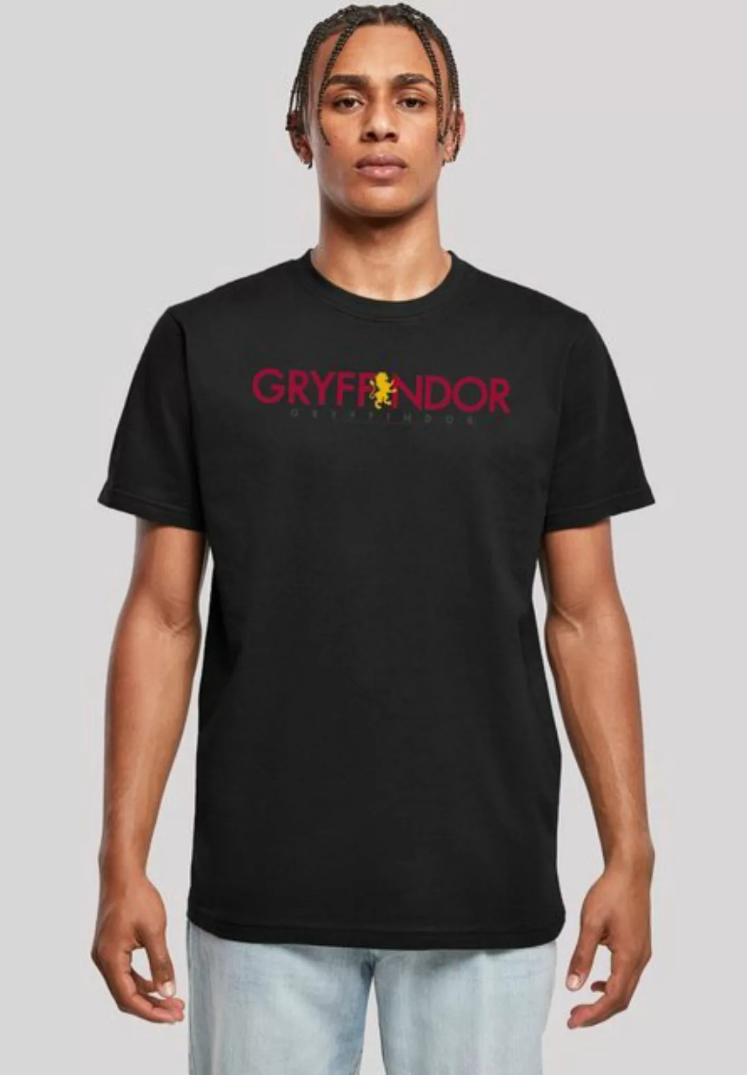 F4NT4STIC T-Shirt Harry Potter Gryffindor Text Print günstig online kaufen