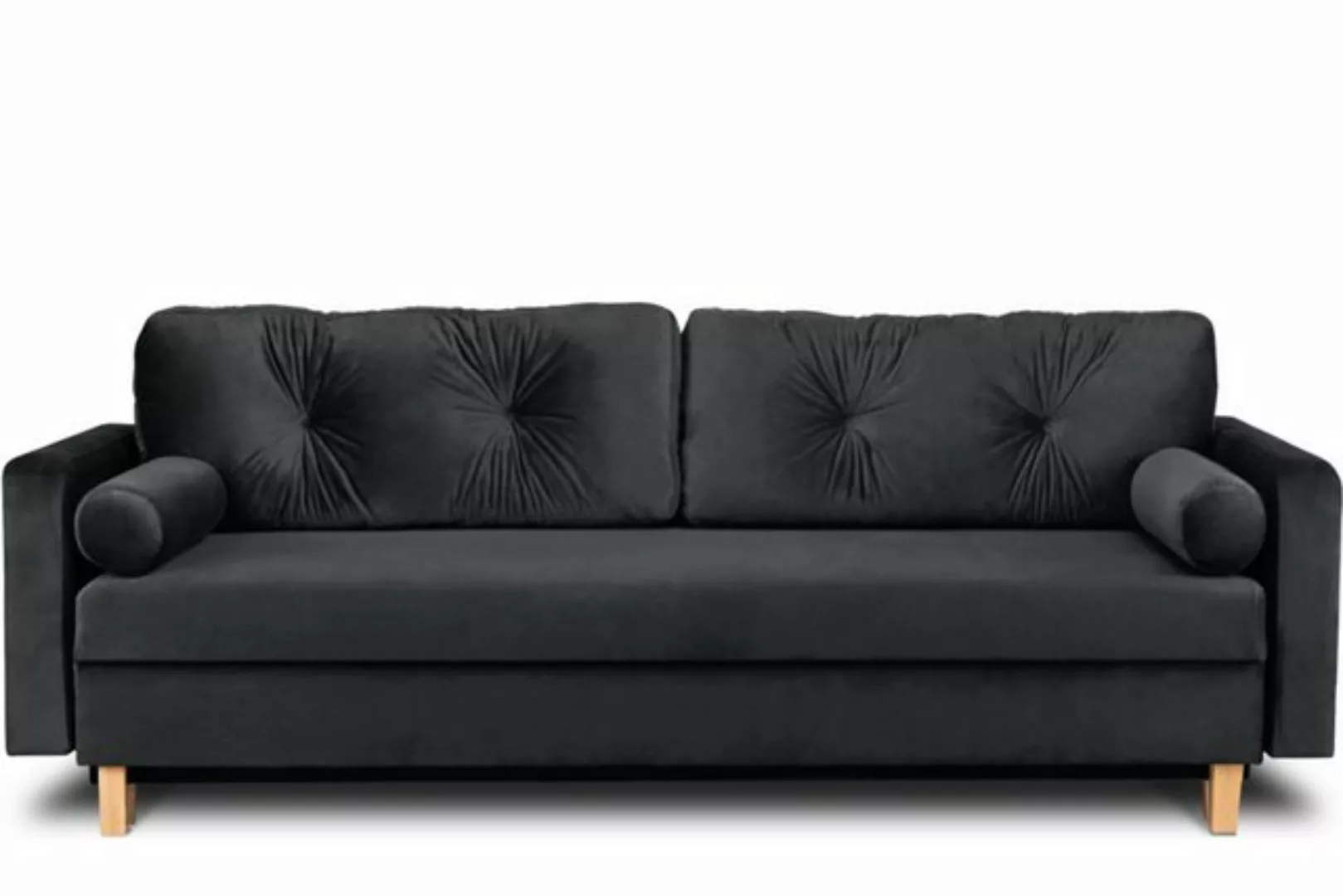 KONSIMO Schlafsofa ERISO Sofa 3-Personen, ausziehbare Liegfläche 196x150 cm günstig online kaufen