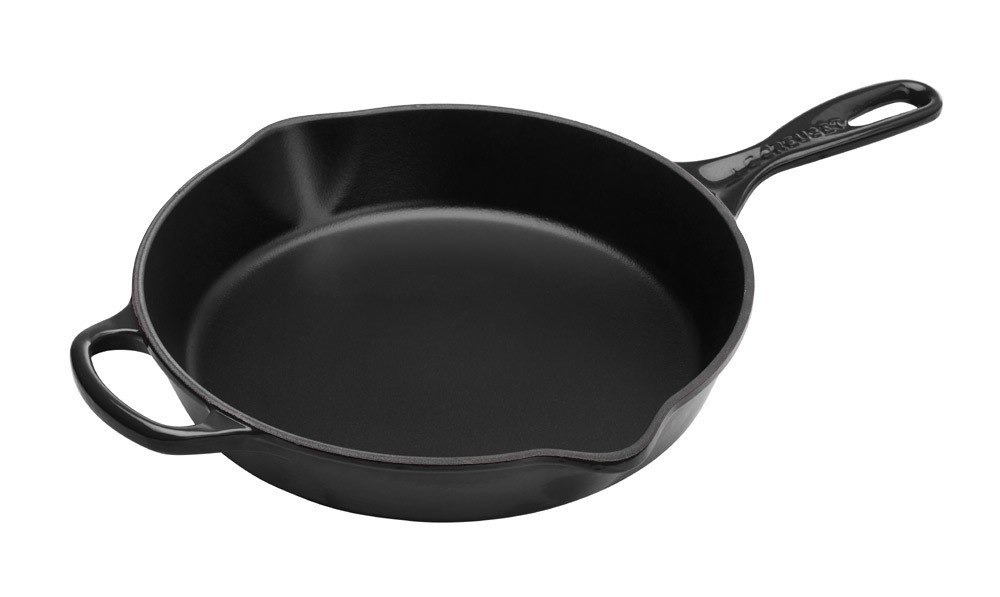 Le Creuset Brat- und Servierpfanne Hoch Gusseisen Schwarz 26cm günstig online kaufen