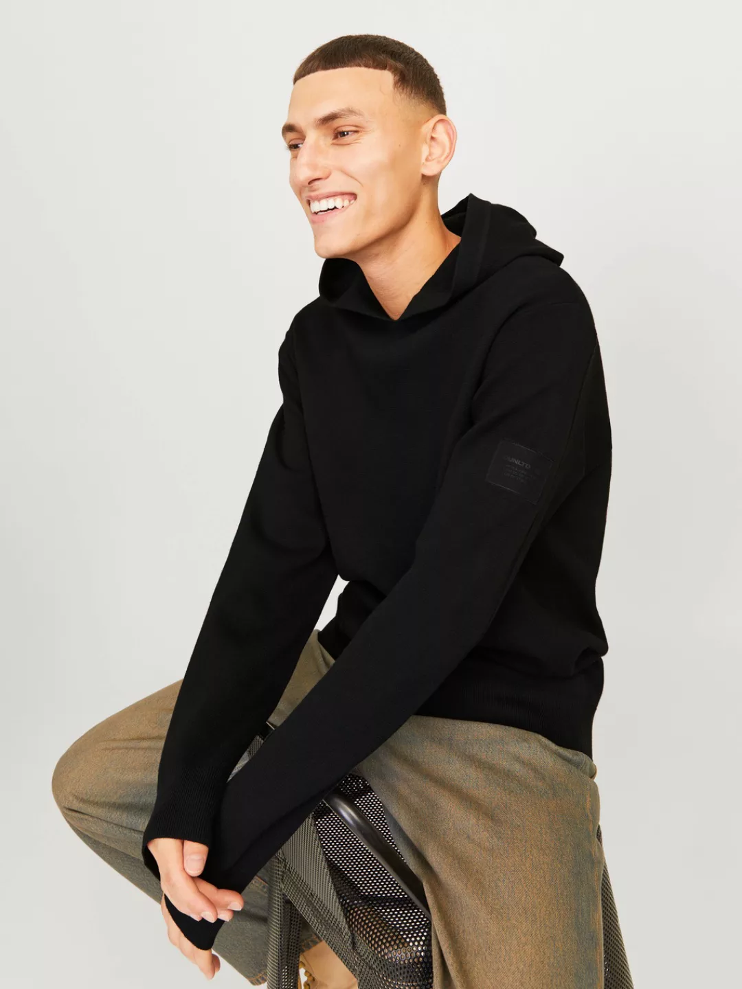 Jack & Jones Kapuzenpullover JCOAERO KNIT HOOD SN günstig online kaufen