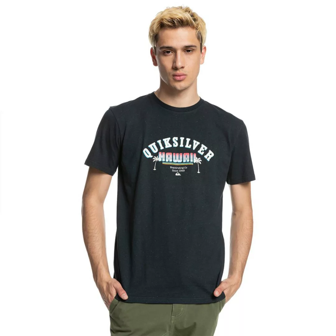 Quiksilver Hawai Calls Kurzärmeliges T-shirt M Black günstig online kaufen
