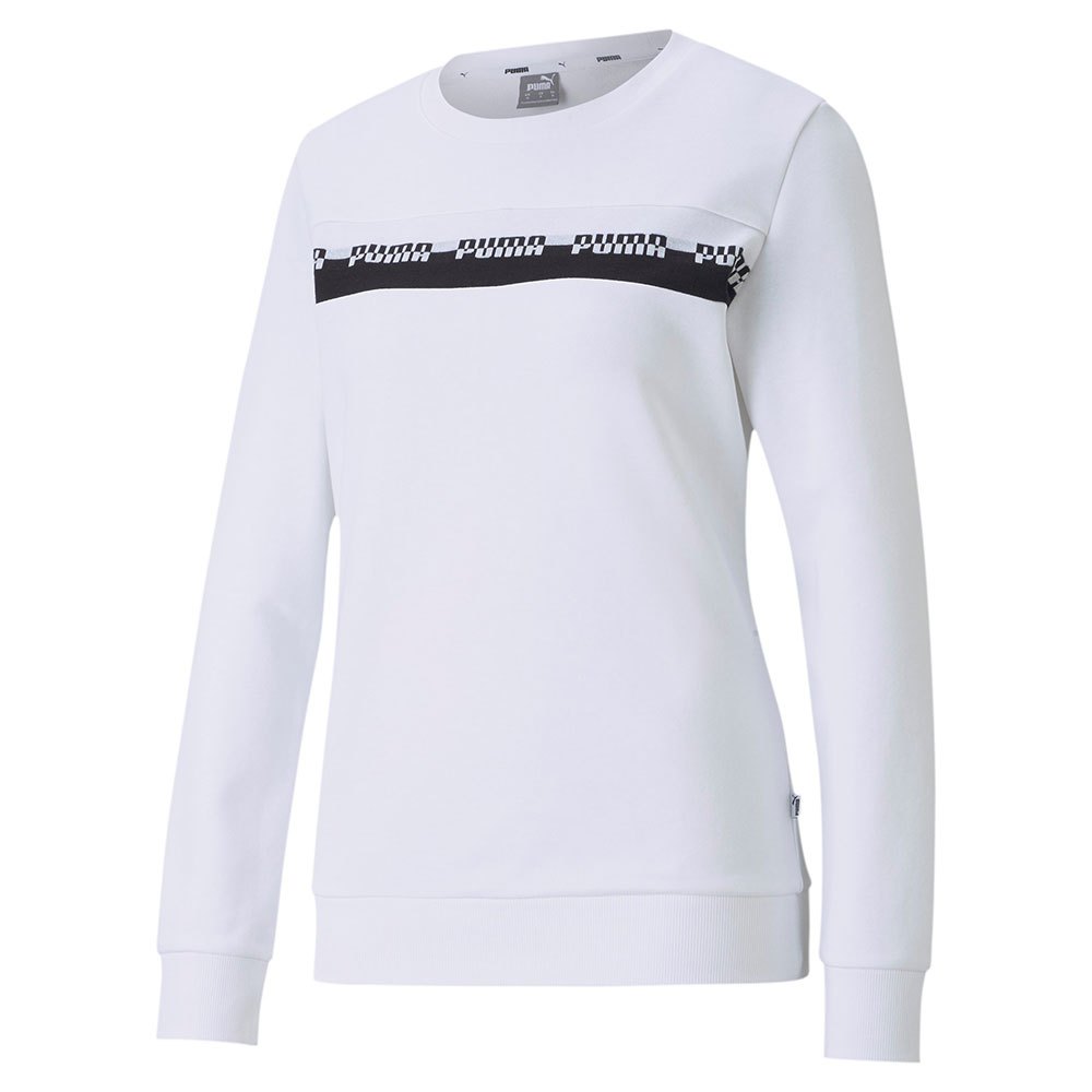 Puma Amplified Crew Pullover XS Puma White günstig online kaufen