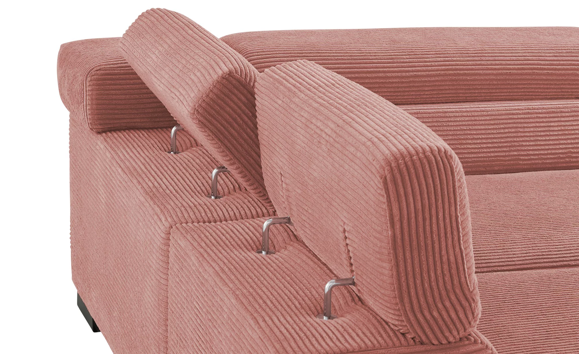 Jette Home Ecksofa aus Cord Jette Flirt ¦ Maße (cm): B: 311 H: 84 T: 219 Po günstig online kaufen