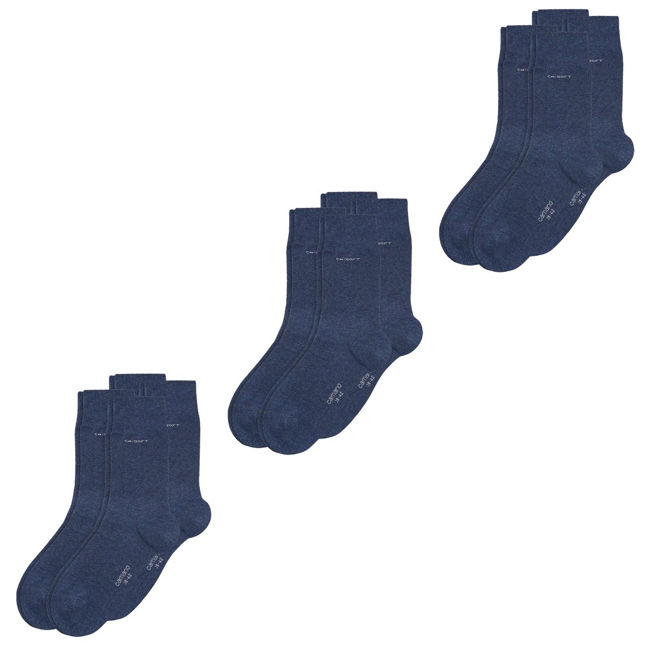 Camano Unisex CA-Soft Socken 4er 6er 8er Multipack günstig online kaufen