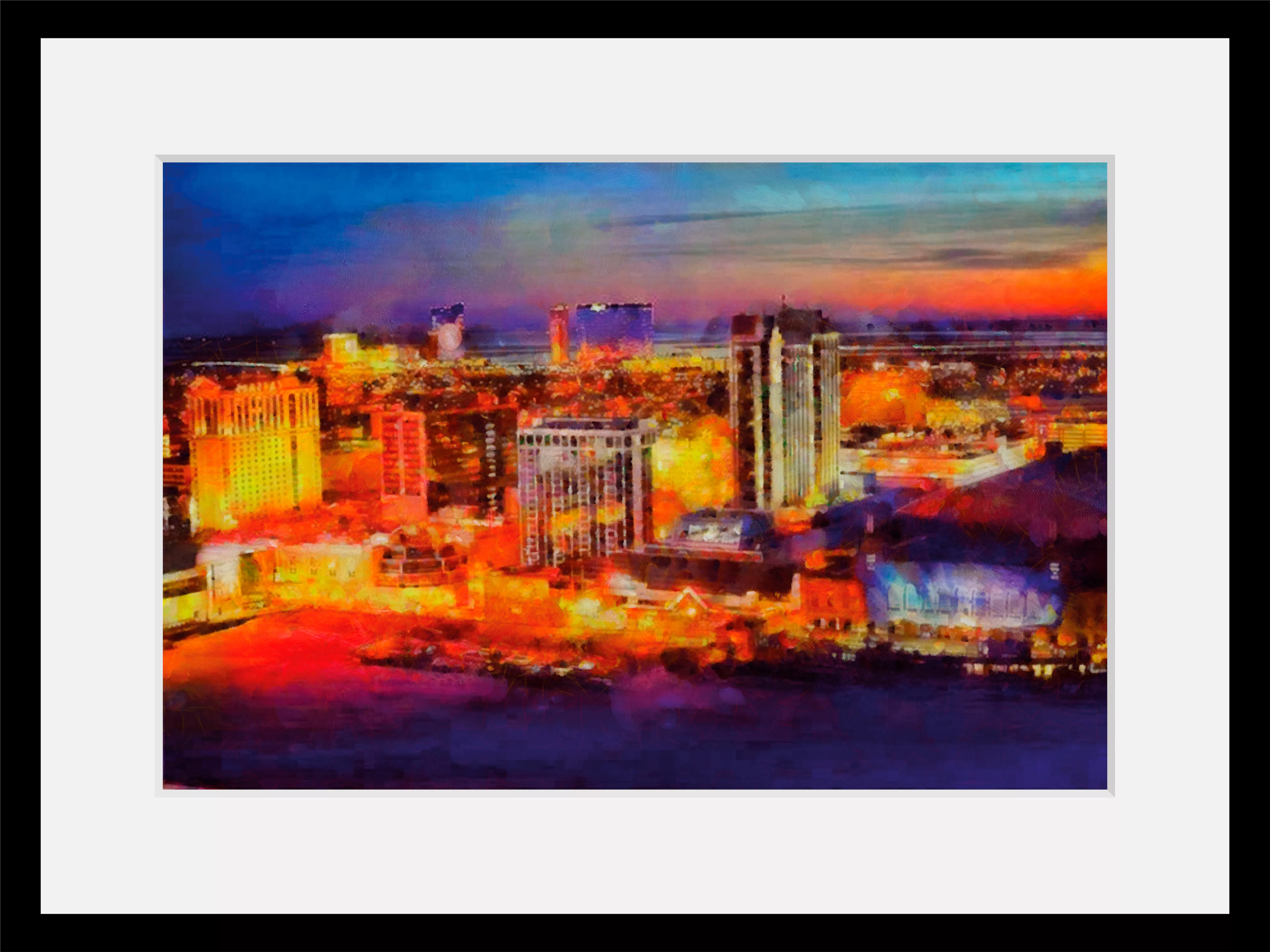 queence Bild "Las Vegas", Städte-Stadt-Amerika-Himmel-Bilder von Amerika-Ge günstig online kaufen