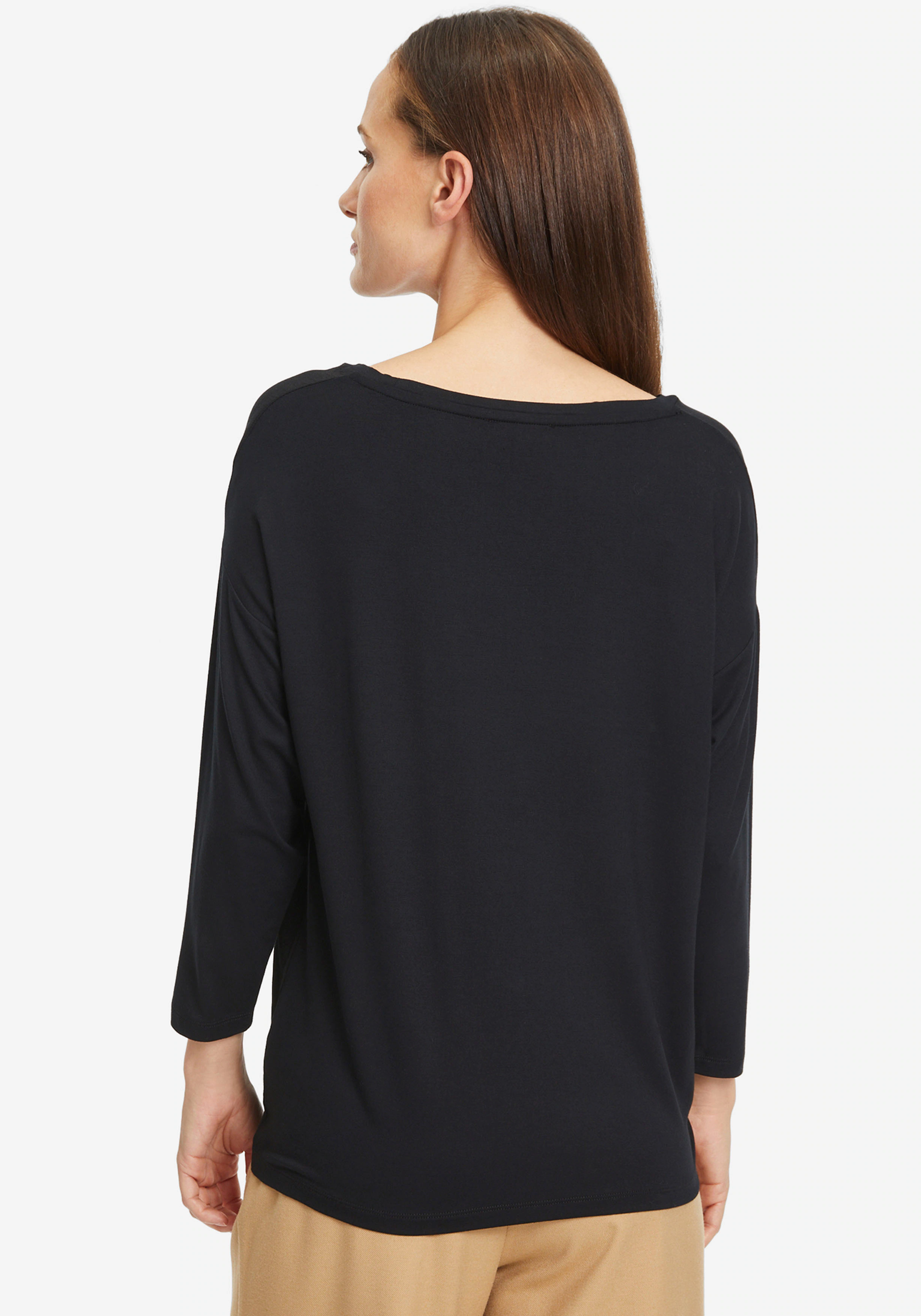 Tamaris Langarmshirt, mit Drop-Shoulder Look günstig online kaufen