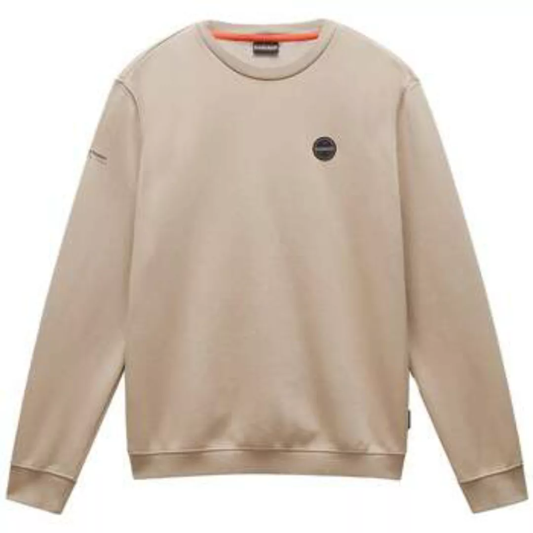 Napapijri  Sweatshirt Badge Sweatshirt Beige Rocky günstig online kaufen