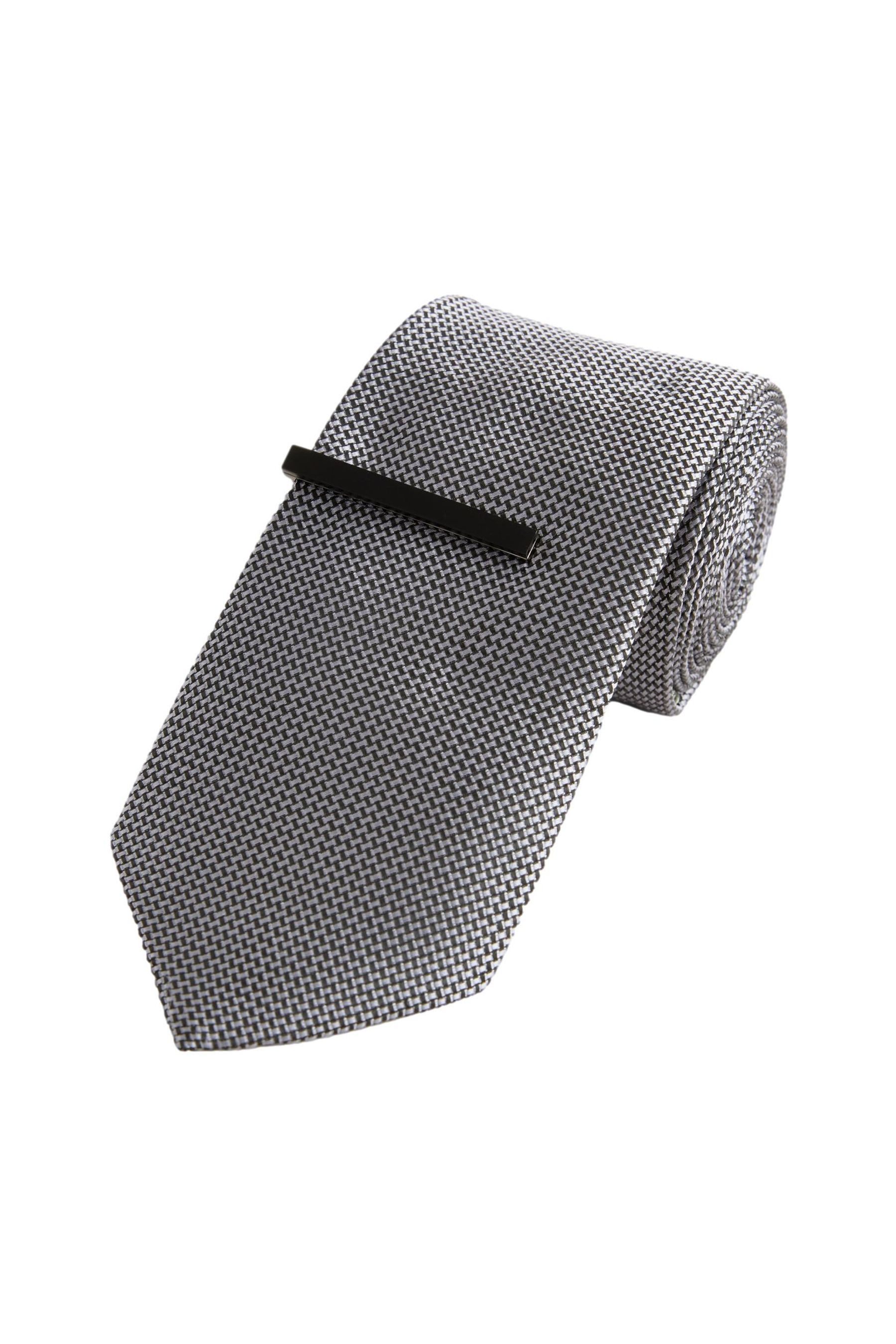 Next Krawatte Schmale Krawatte aus Recyclingpolyester günstig online kaufen