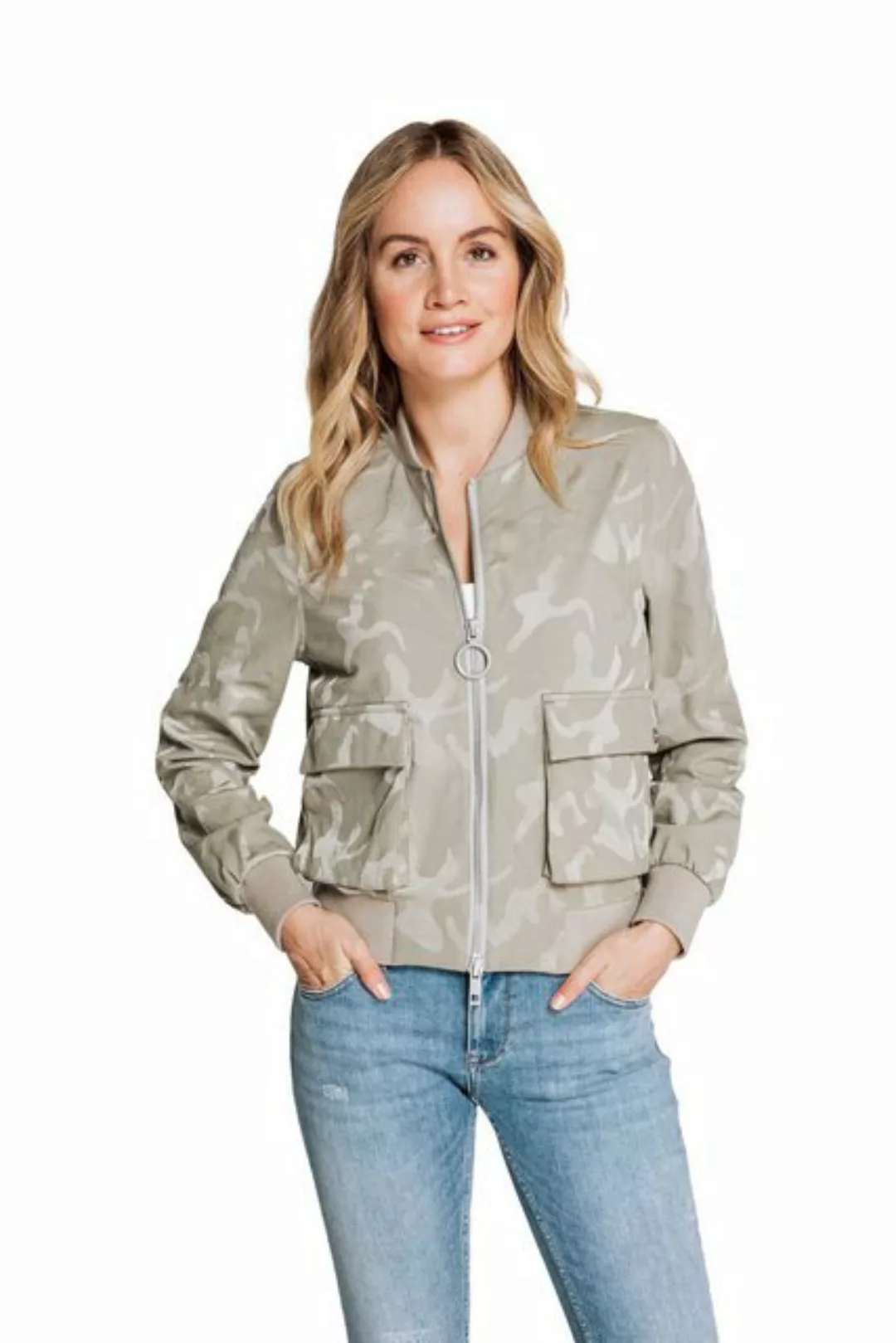 Zhrill Winterjacke Blouson JULIE Grün (0-St) angenehmer Tragekomfort günstig online kaufen