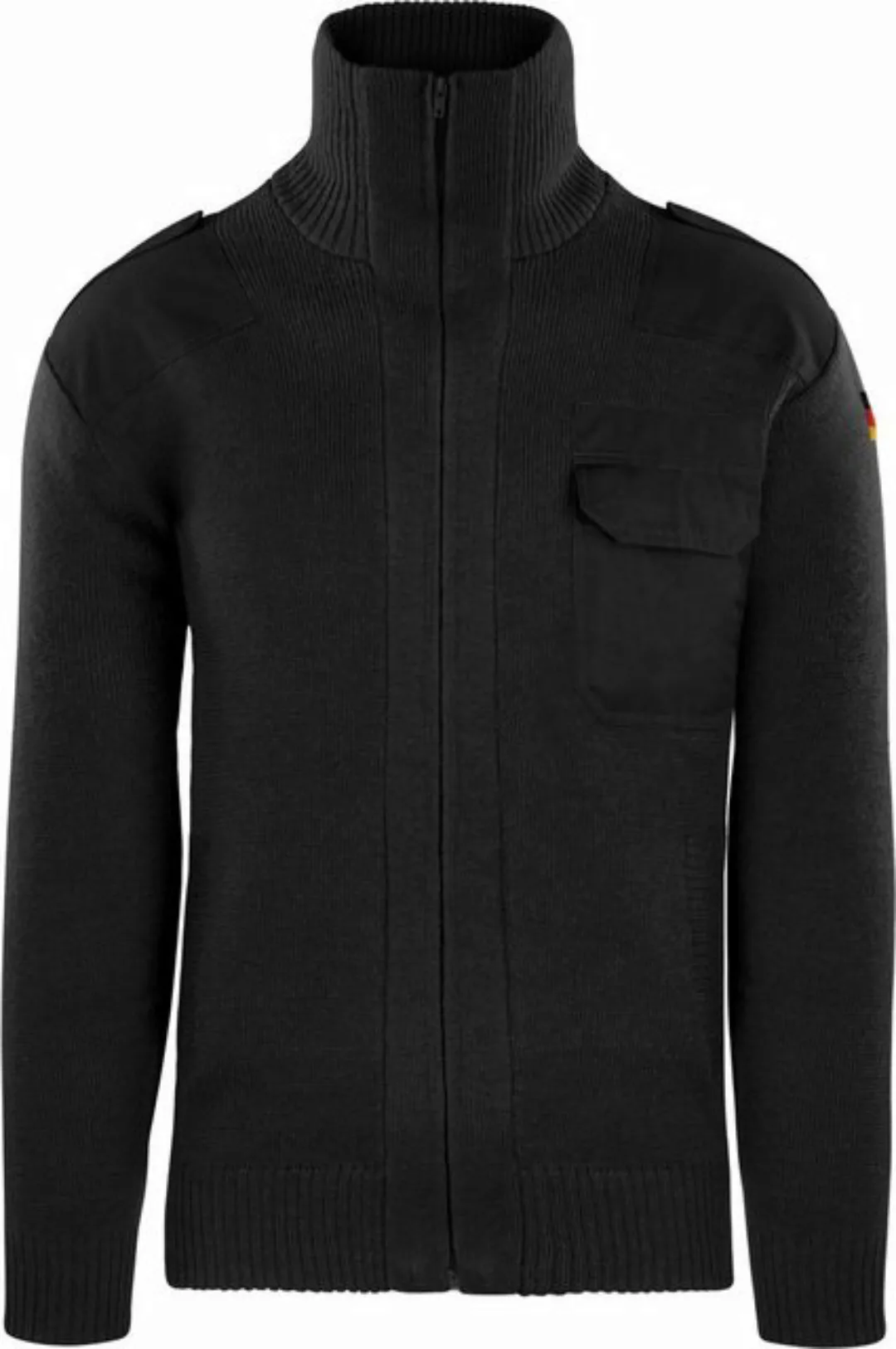 normani Strickjacke Herren-Strickjacke Istrup Bundeswehr Schurwolljacke Win günstig online kaufen