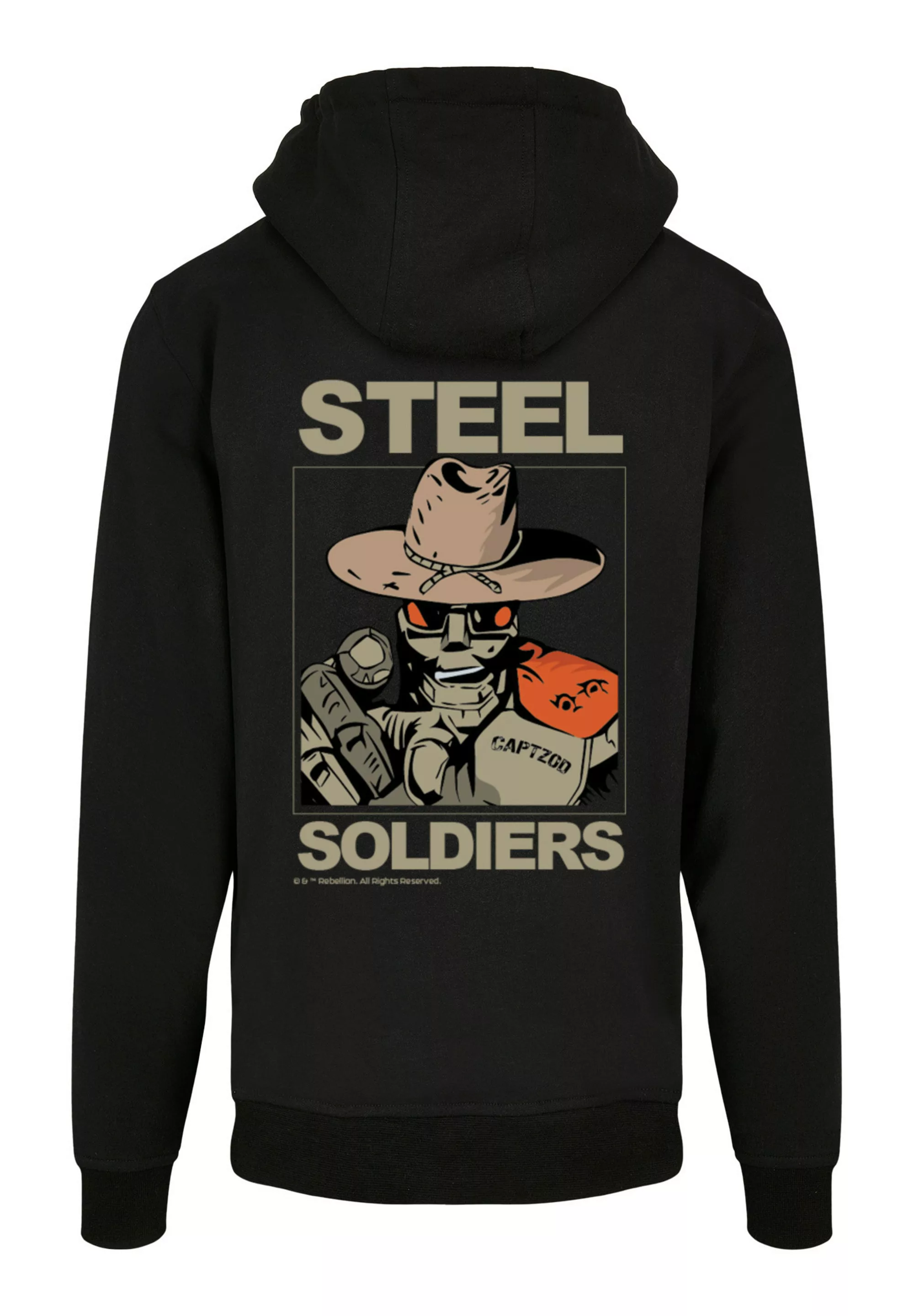 F4NT4STIC Kapuzenpullover "Retro Gaming Steel Soldiers" günstig online kaufen