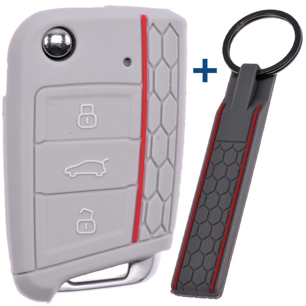 mt-key Schlüsseltasche Autoschlüssel Silikon Schutzhülle mit günstig online kaufen