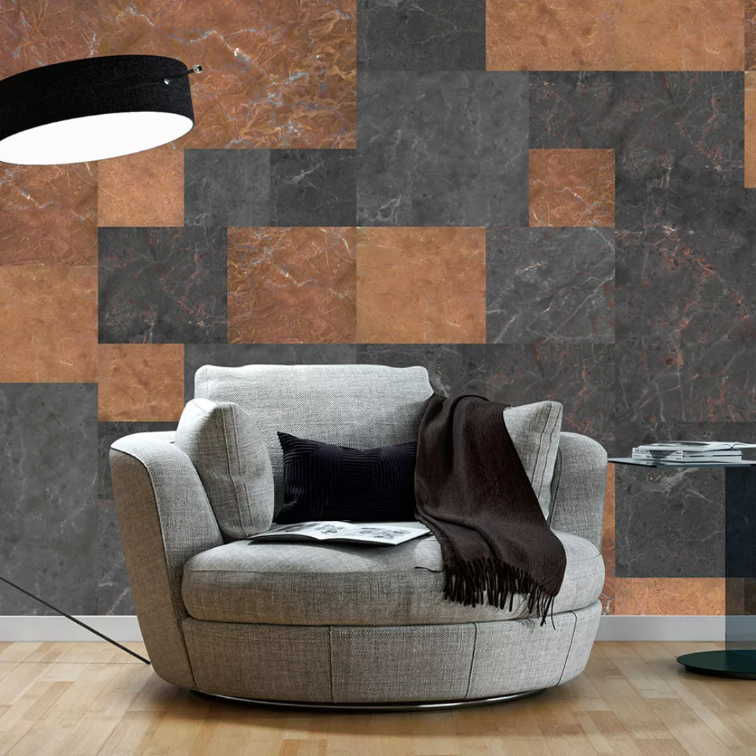 Fototapete -  Marble Mosaic günstig online kaufen