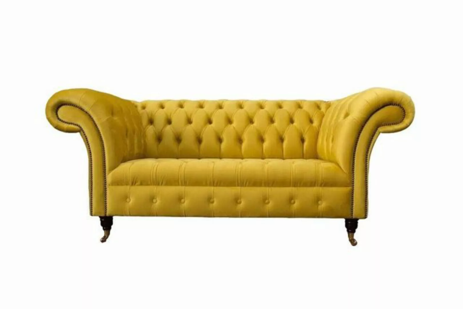 JVmoebel Sofa Chesterfield Couch Sofa Polster 2 Sitzer Wohnzimmer Couchen S günstig online kaufen