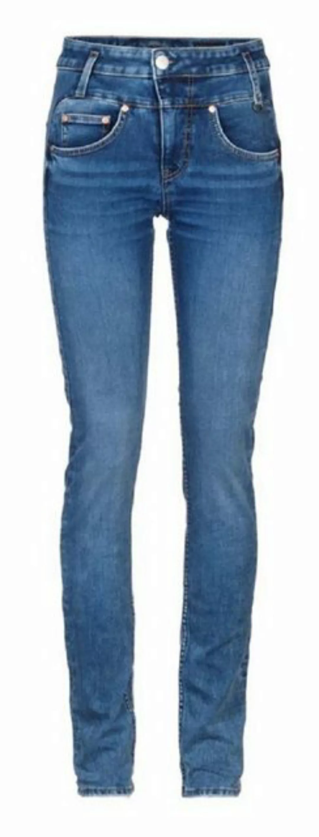 Herrlicher High-waist-Jeans Sharp Slim Reused Denim günstig online kaufen