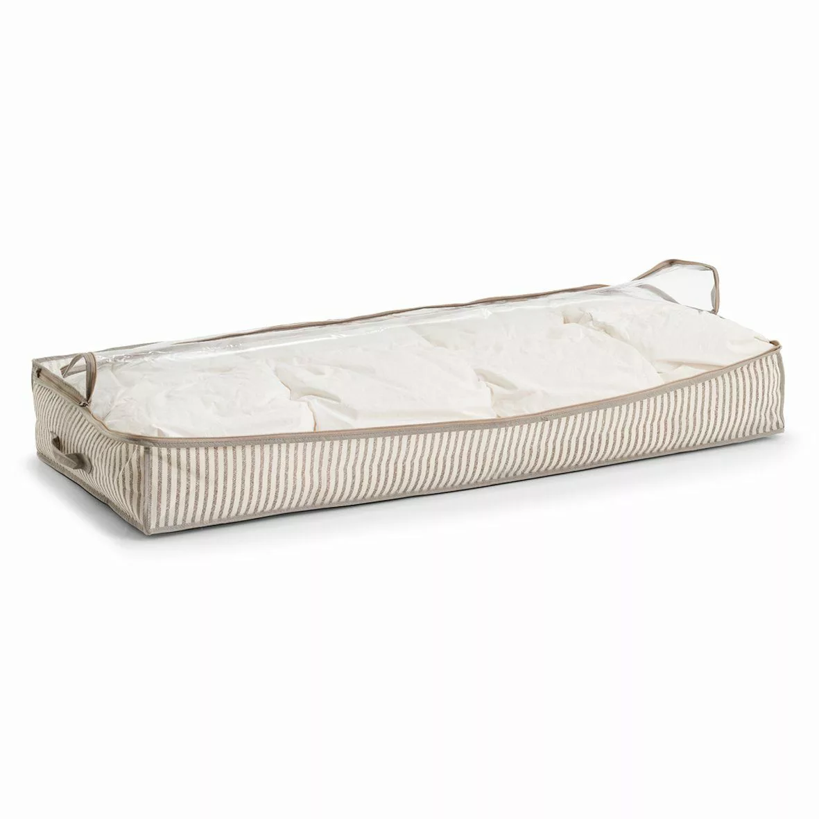 Zeller Present Hosenträger Unterbett-Aufbewahrungs-Tasche "Stripes Vlies günstig online kaufen