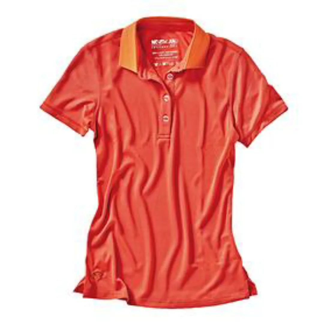 Damen-Poloshirt 'Cafe Base Rea Polo' rot Gr.42 günstig online kaufen