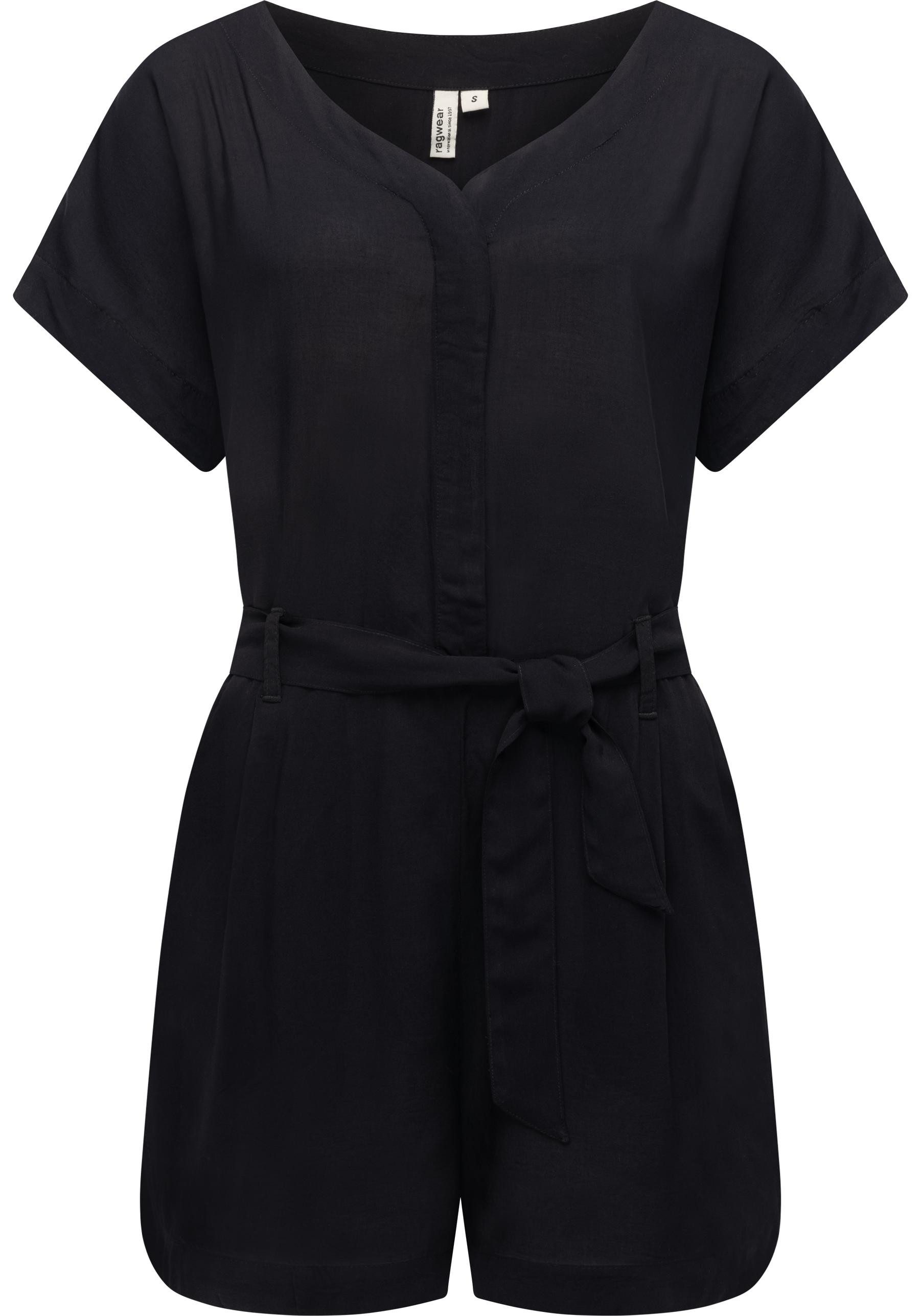 Ragwear Jumpsuit Salwin Solid Kurzer Overall günstig online kaufen