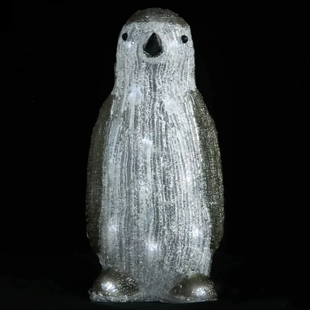 Led-weihnachtsfigur Pinguin Acryl Indoor Und Outdoor 30 Cm günstig online kaufen