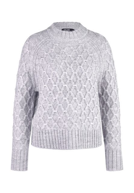 MARC AUREL Strickpullover mit opulentem Zopfmuster günstig online kaufen