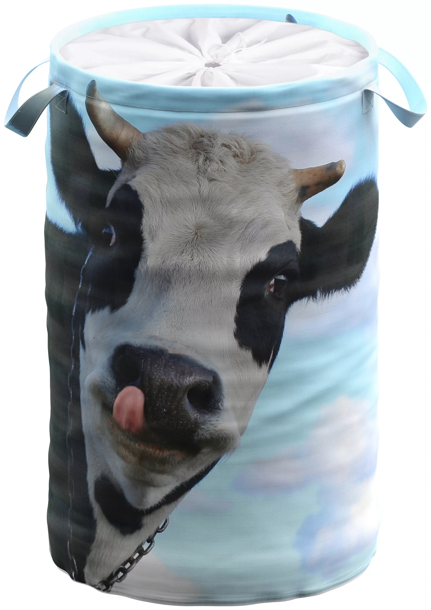 Sanilo Wäschekorb "Kuh", 60 Liter, faltbar, mit Sichtschutz günstig online kaufen