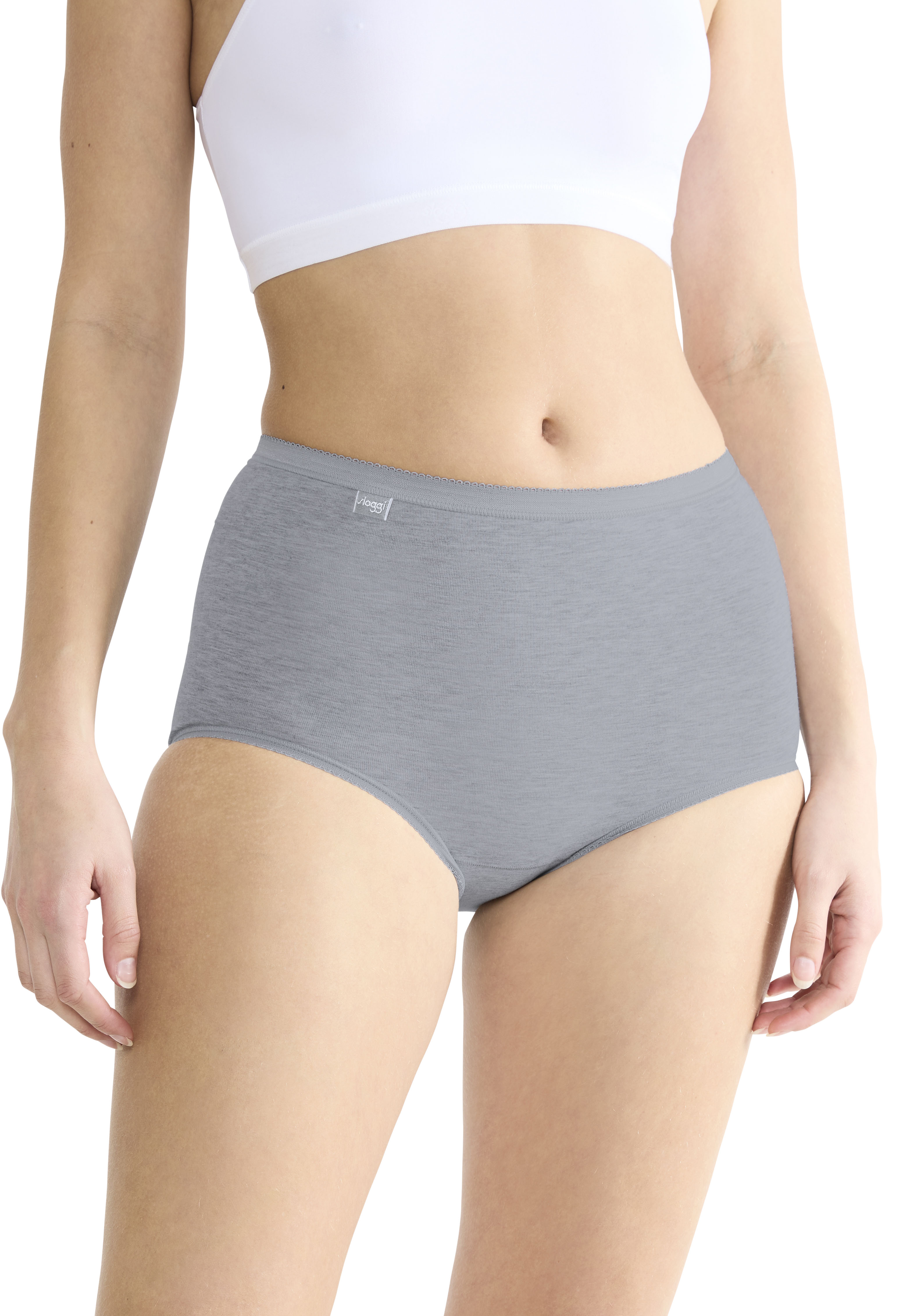 sloggi Maxislip "Basic+", (4er Pack), Baumwollmischung, weiche Nähte, hohe günstig online kaufen